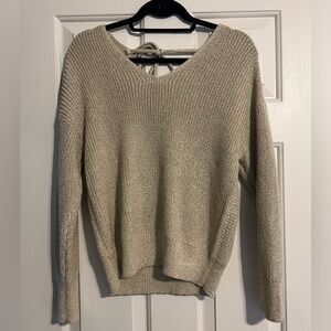 Loft Gold Sweater. New with Tags